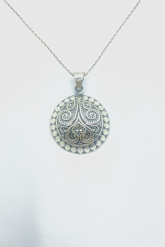 Colgante Plata Étnico