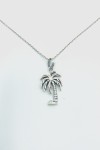 Colgante plata Palmera