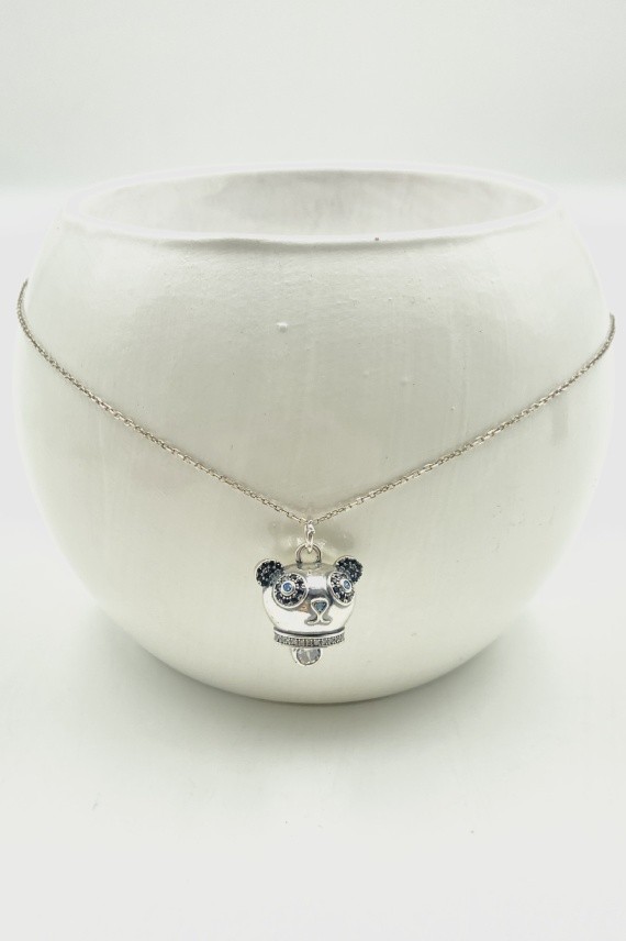 Colgante Plata Llamador de ángel Osito Colgante Plata Llamador de ángel Osito