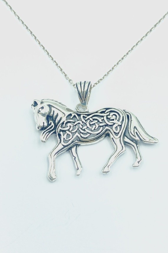 Colgante Plata Caballo