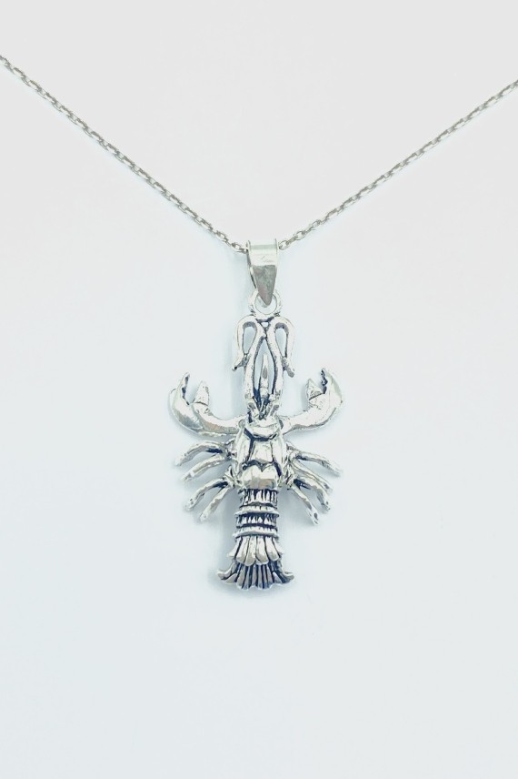 Colgante Plata Langosta