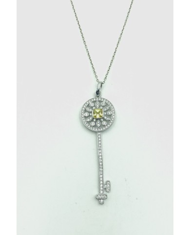 Colgante Plata Llave