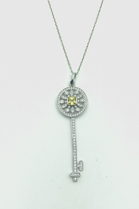 Colgante Plata Llave