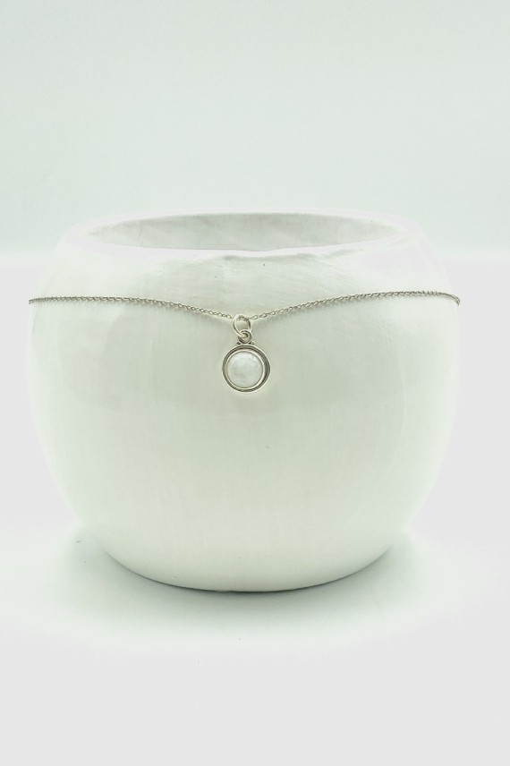 Colgante plata Luna Llena