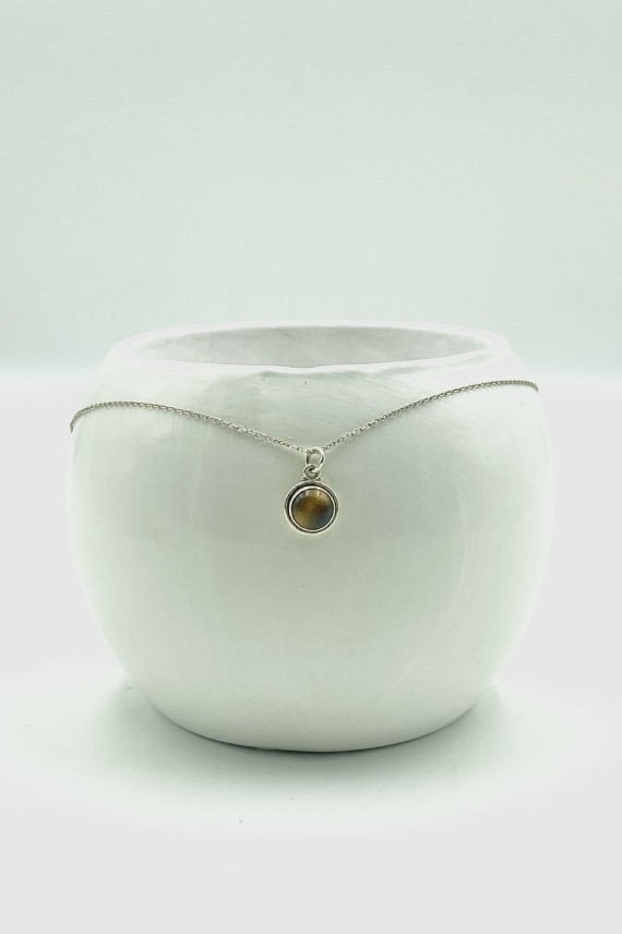 Colgante plata Luna Llena