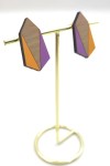 Pendientes Madera Geométricos