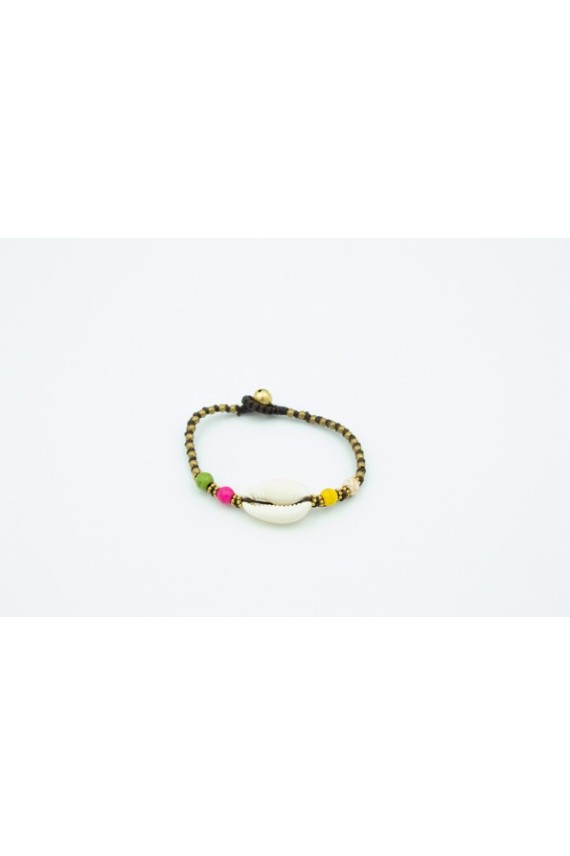 Pulsera macramé Pimpi Cauri