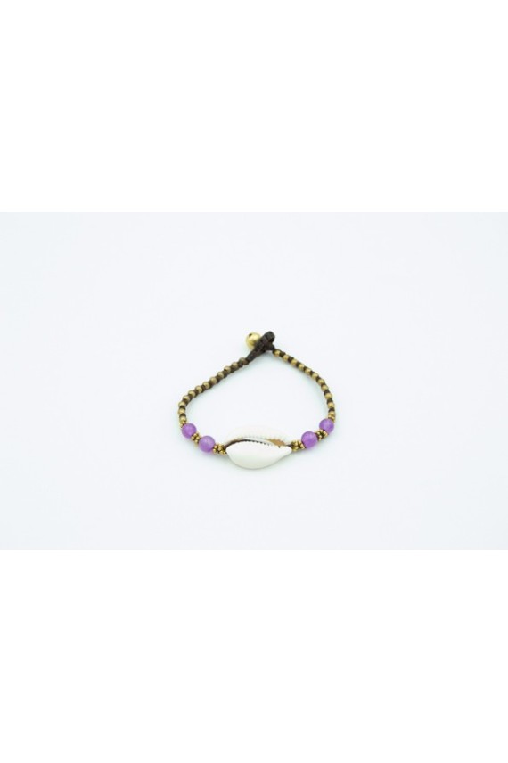 Pulsera macramé Pimpi Cauri