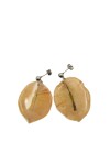 Pendientes Naturales Resina Hojadulce