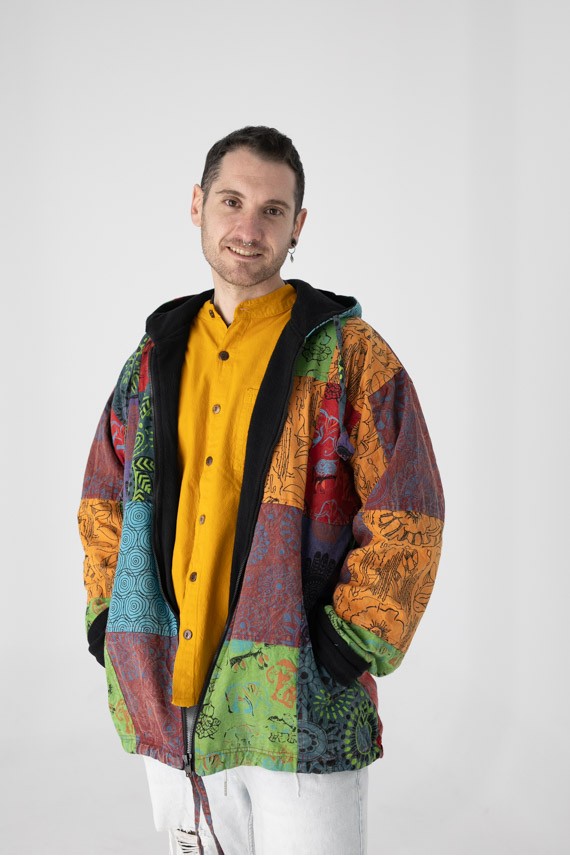 Chaqueta polar Caleidoscopio unisex Chaqueta polar Caleidoscopio unisex