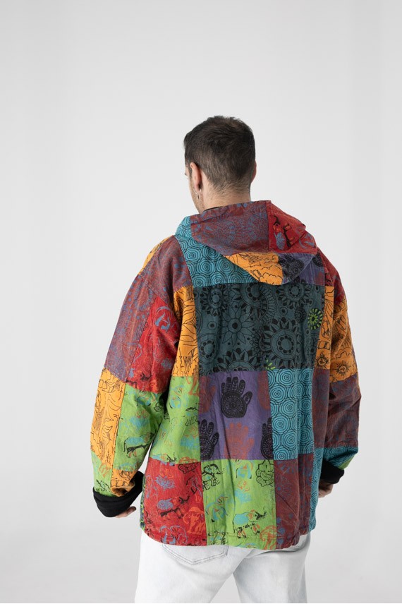 Chaqueta polar Caleidoscopio unisex Chaqueta polar Caleidoscopio unisex