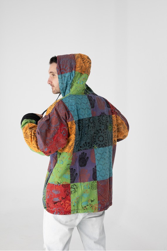 Chaqueta polar Caleidoscopio unisex Chaqueta polar Caleidoscopio unisex