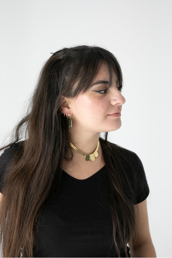 Choker latón Rígido Bebé Choker latón Rígido Bebé