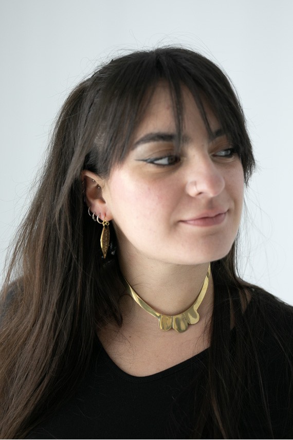 Choker latón Rígido Bebé Choker latón Rígido Bebé