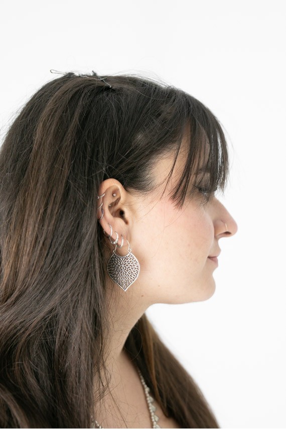 Pendientes pétalos griegos Pendientes pétalos griegos