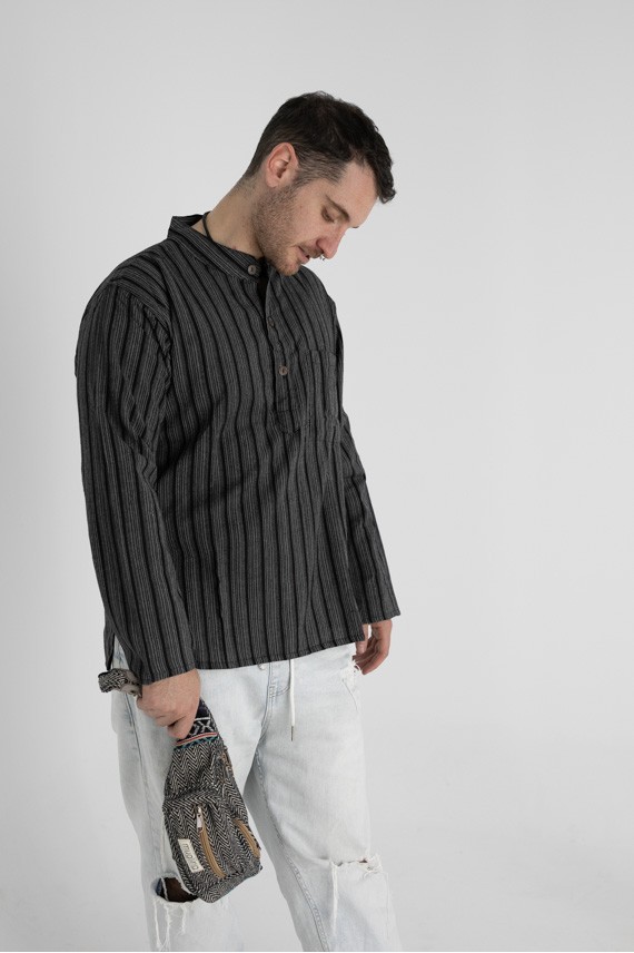 Camisa Nepal Manga Larga