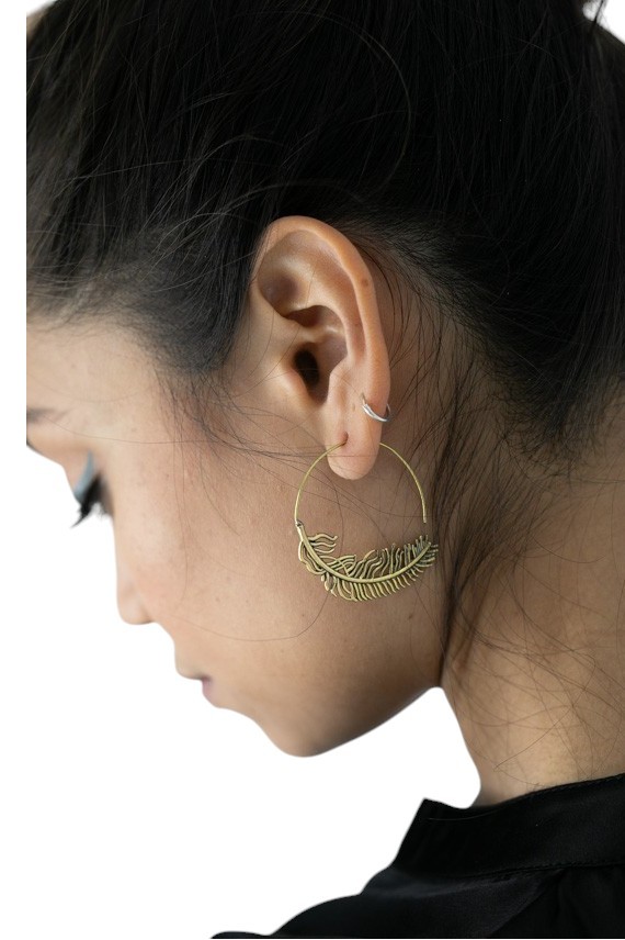 Pendientes Hoja Coral Pendientes Hoja Coral