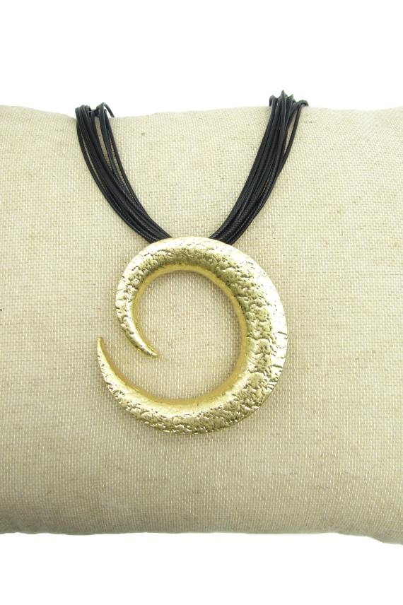 Collar Nautilus Oro Zamak Collar Nautilus Oro Zamak