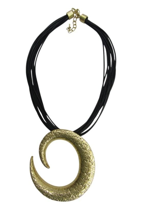 Collar Nautilus Oro Zamak Collar Nautilus Oro Zamak