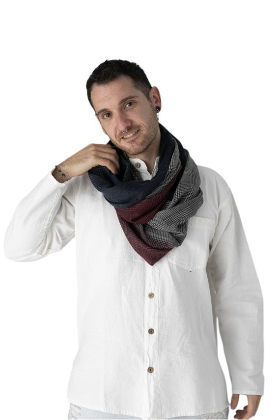 Pañuelo Príncipe de Gales unisex