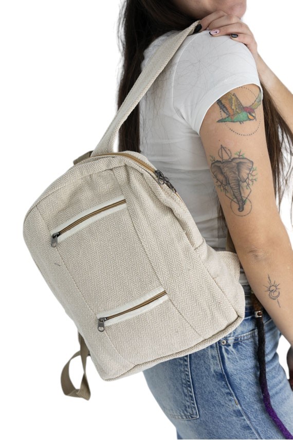 Mochila algodón jaspeada Sultán Mochila algodón jaspeada Sultán