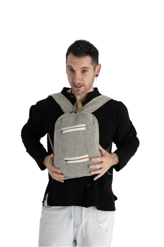 Mochila algodón jaspeada Sultán Mochila algodón jaspeada Sultán