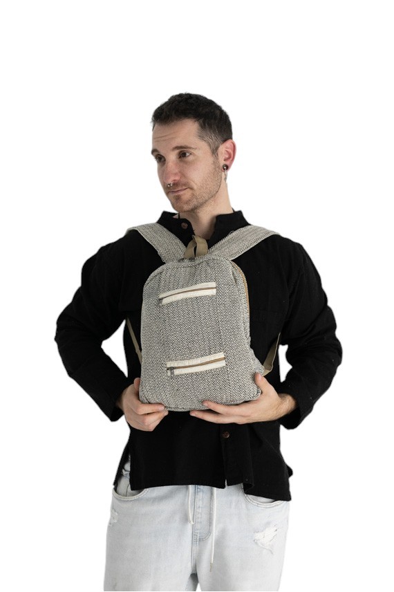 Mochila algodón jaspeada Sultán Mochila algodón jaspeada Sultán