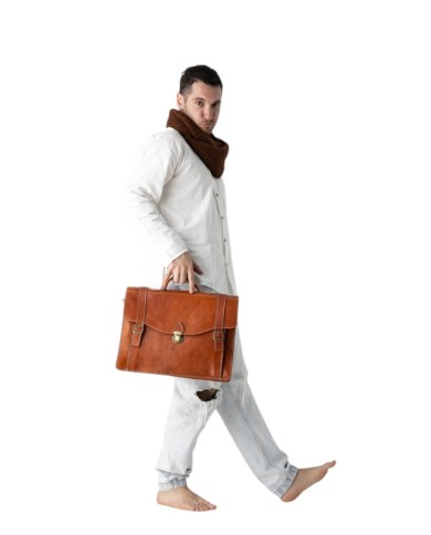 Bolso maletín cuero Mossat