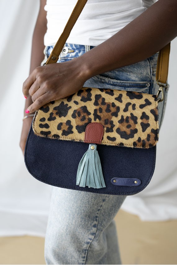 Bolso Rose Basic Marino Print by Soruka Bolso Rose Basic Marino Print by Soruka