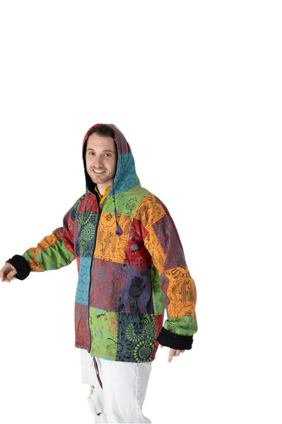 Chaqueta polar Caleidoscopio unisex Chaqueta polar Caleidoscopio unisex