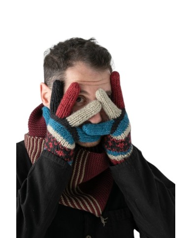 Guantes Lana y polar Vintage