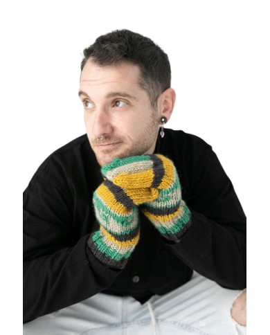 Guantes Lana y polar Vintage