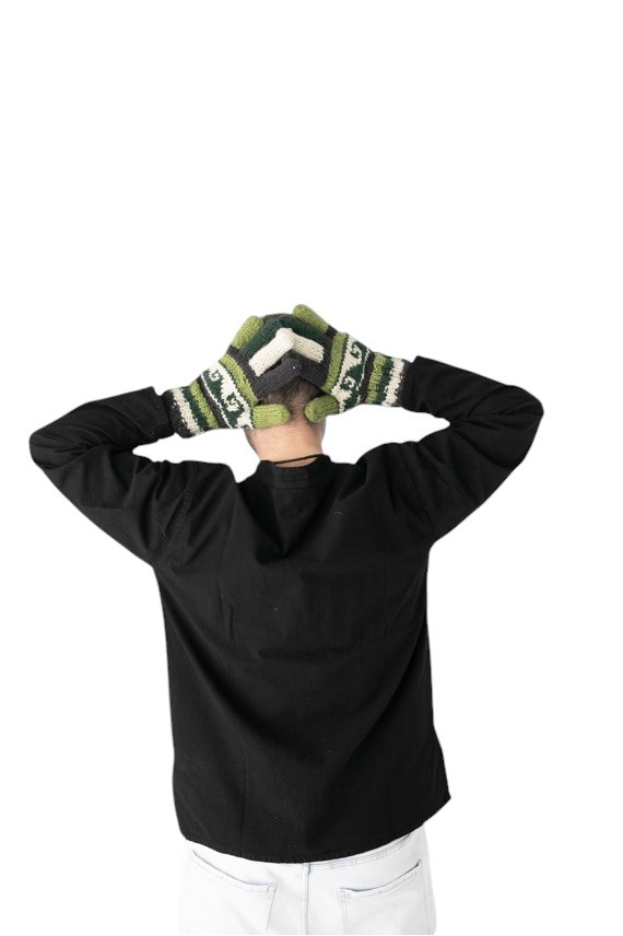 Guantes Lana y polar Vintage