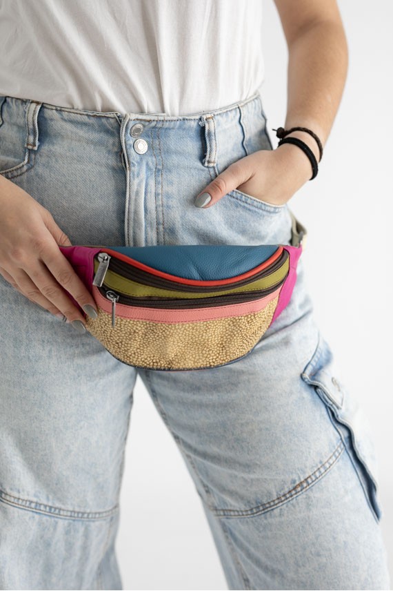 Riñonera Moon Print Topos By Soruka