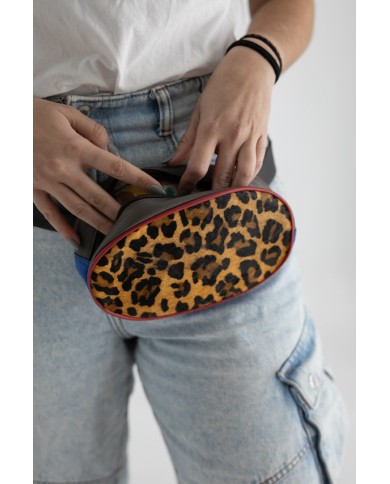 Riñonera Luna Animal Print Leopardo by Soruka