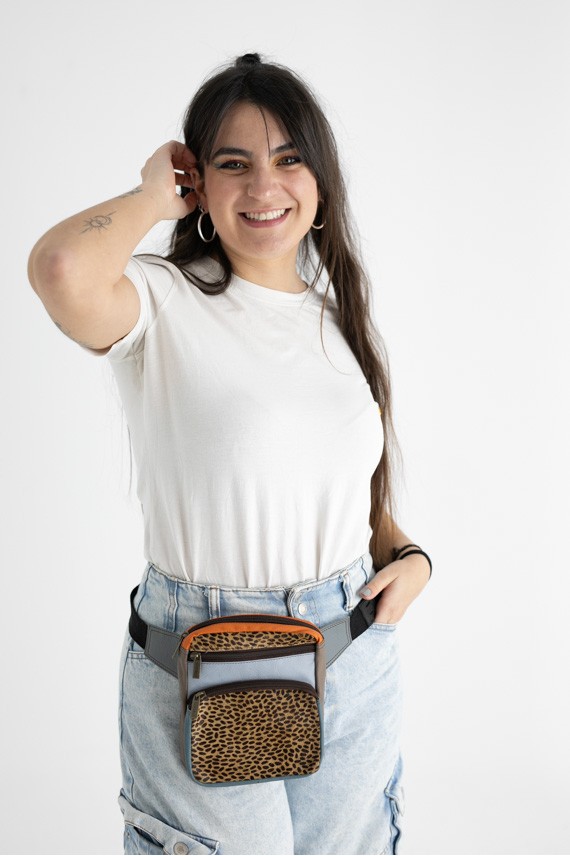 Riñonera Mallorca belt Animal Print guepardo by Soruka