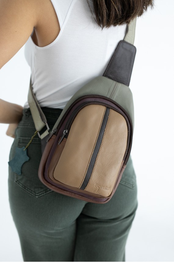 Bolso Bandolera Chloe marrón by Soruka Bolso Bandolera Chloe marrón by Soruka