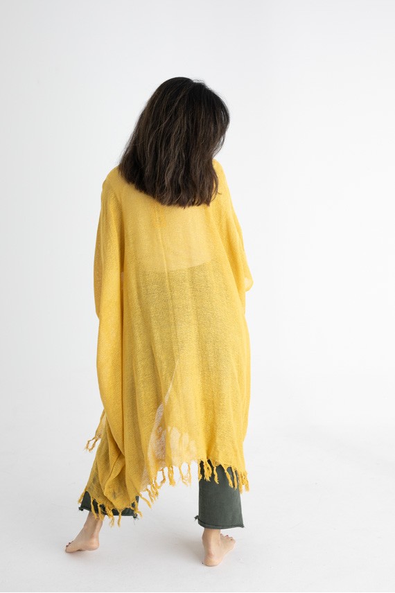 Kimono redecilla algodón orgánico Chaminuka Kimono redecilla algodón orgánico Chaminuka