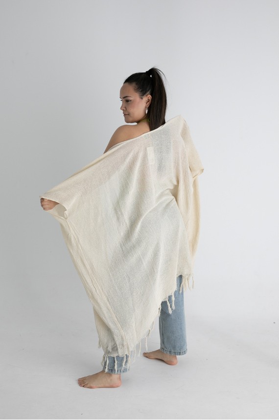 Kimono redecilla algodón orgánico Chaminuka Kimono redecilla algodón orgánico Chaminuka