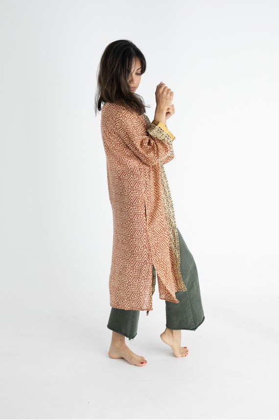 Kimono midi algodón Coelho Kimono midi algodón Coelho