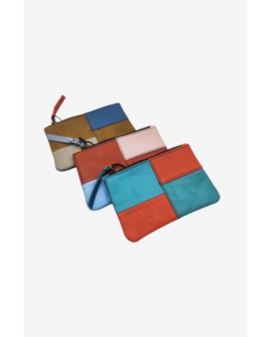 Monedero Multicolor Piel Soruka Zahra