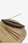 Tabla Quemador incienso Canoa Madera