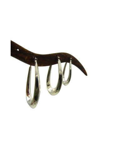 Aros Plata Lisos Gota gruesos Aros Plata Lisos Gota gruesos