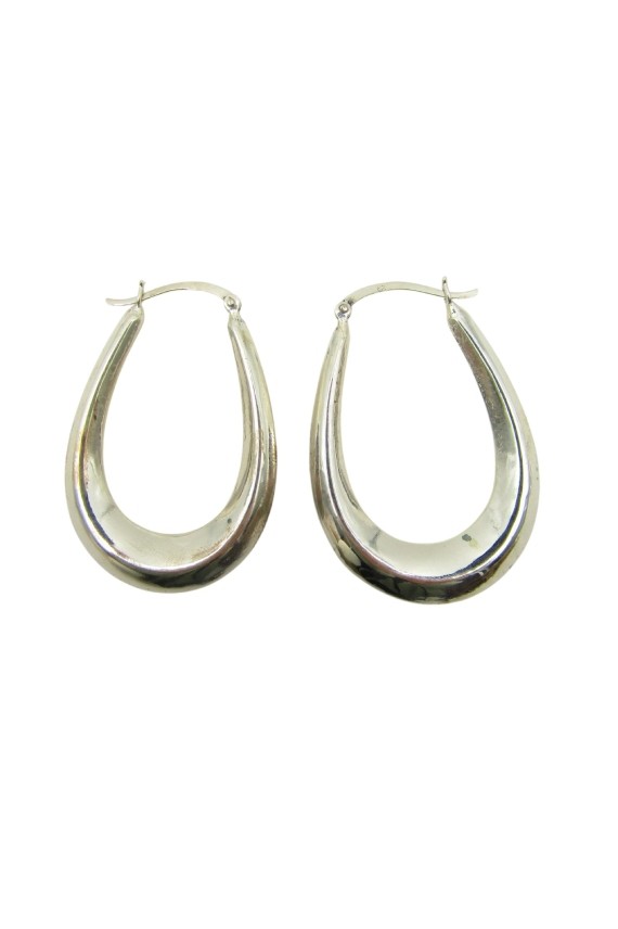 Aros Plata Lisos Gota gruesos Aros Plata Lisos Gota gruesos