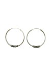 Aros plata Rosa lisos Jhoom Aros plata Rosa lisos Jhoom