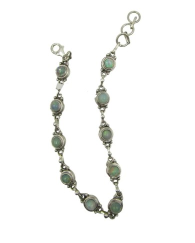 Pulsera Plata Derum Labradorita Irisada Pulsera Plata Derum Labradorita Irisada