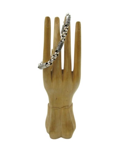 Pulsera Boho Plata de Ley 925 Alma Estilo Bali