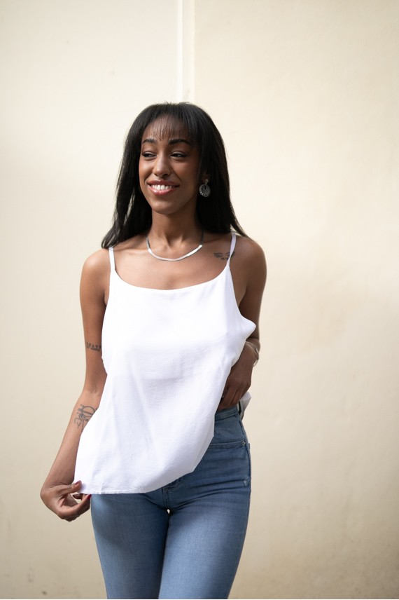 Camiseta tirantes Rayón