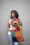 Foulard Seda Reversible Patchwork