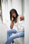 Chaleco algodón orgánico blanco estampado boho Chaleco algodón orgánico blanco estampado boho